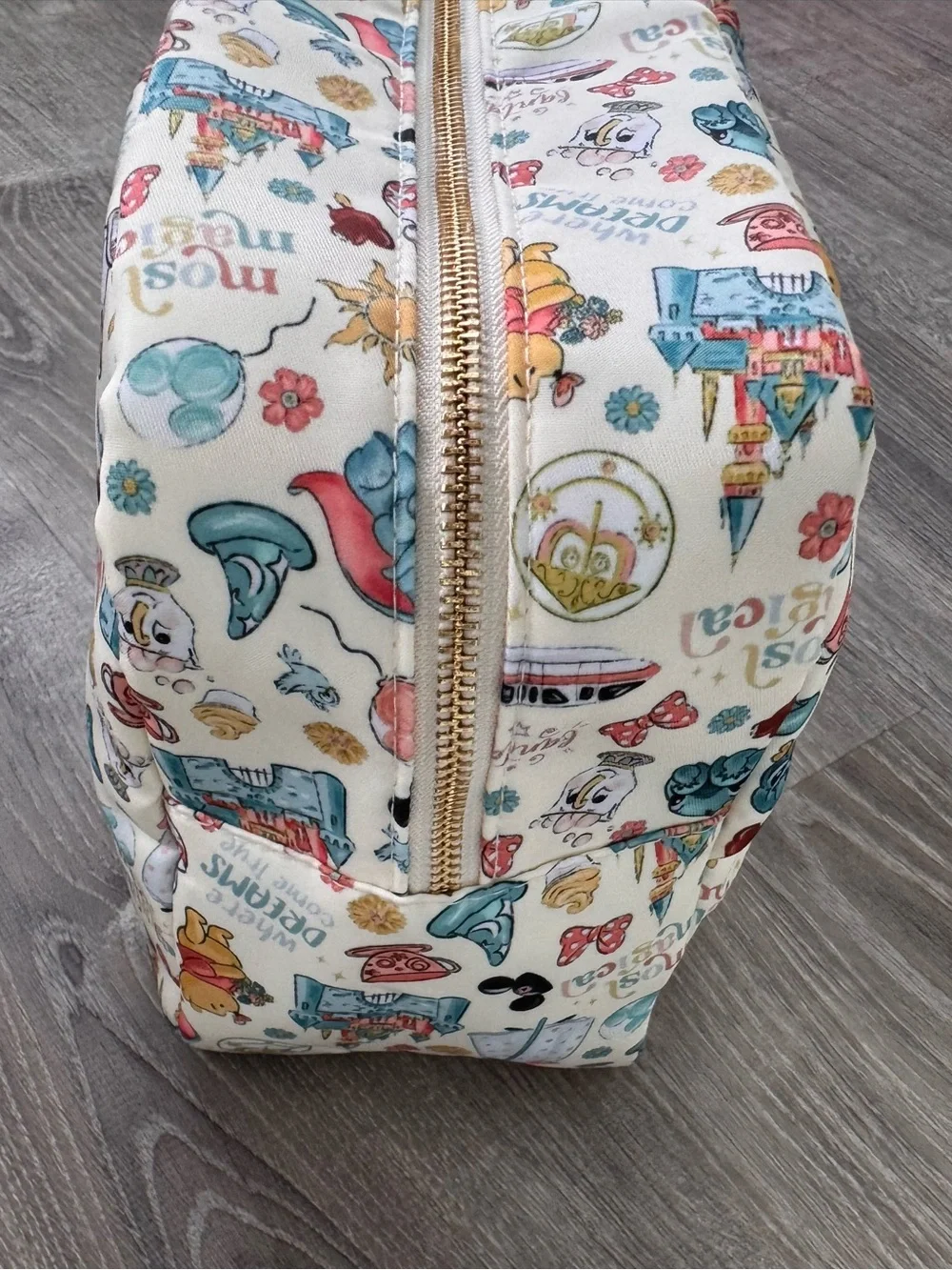 HONEY BOUTIQUE Magical Characters Makeup Cosmetic Travel Bag